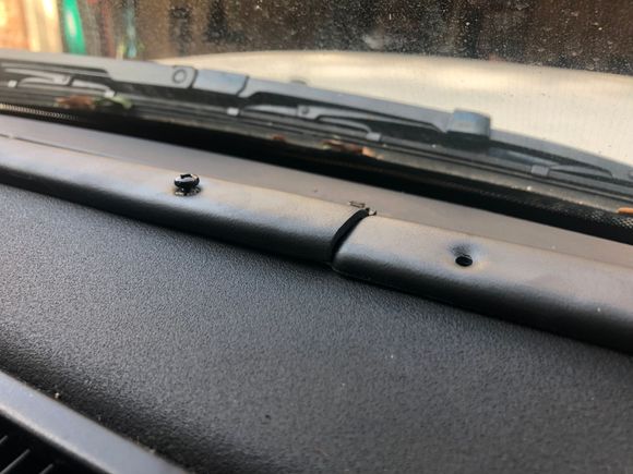 When test fitting the plastic pieces you'll want to look out for two things. 1, the section of dash that jut out fit well into the bend of the plastic piece.