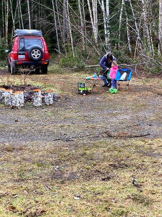 "Day Camping" in Olympic National Forest