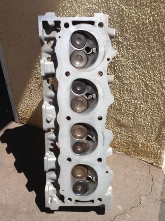 Stock cylinder head.