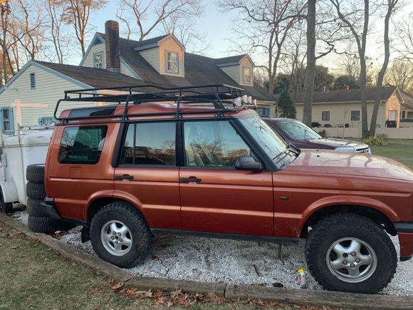 Mud Tires and Rack not included