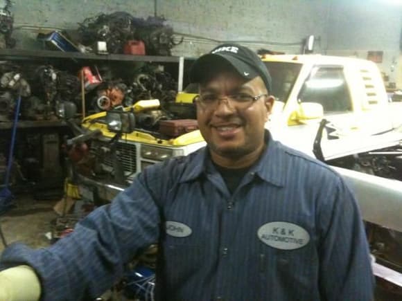 This guy is the Rover Specialist. He does the rebuilds on all the late model 4.4 Range Rovers.