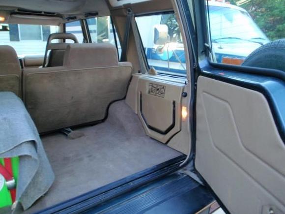 My junk yard Jump Seat, only $19 dollars with all the brackets!
