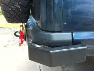 custom rear bumper land rover discovery 2.