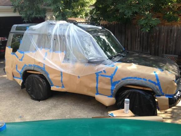Prepped, Frankenstein style.