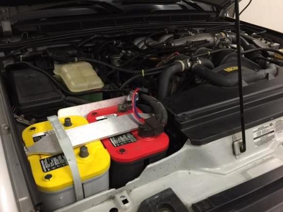 It's a very "snug" fit in my '04 D2. First time around, didn't have enough clearance to close the Bonnet as the yellow top's pole was preventing it from latching.