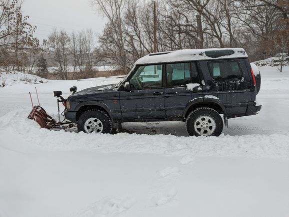 New plow rig