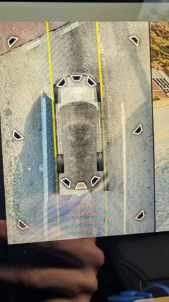 It accurately captures what is under the vehicle 