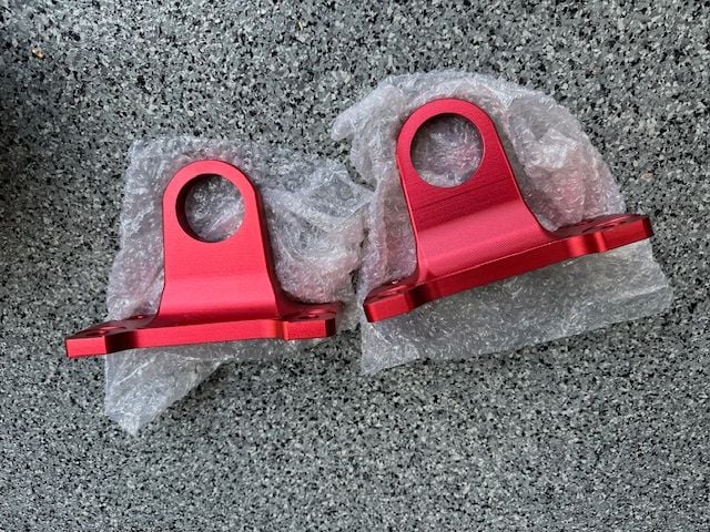 Accessories - Red rear tow hooks - New - 2020 to 2024 Land Rover Defender - Costa Mesa, CA 92627, United States
