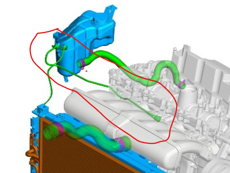 2008 LR2 Coolant Reservoir Hose - Land Rover Forums - Land Rover Enthusiast  Forum