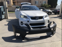 Brand new bumper for sale. I accidentally ordered the wrong one-Does anyone need it? It is for a Lexus CT 200h Sport. I learned the bumper is slightly different around the lights than a Lexus CT Sport 200h F Sport. 805-423-2064