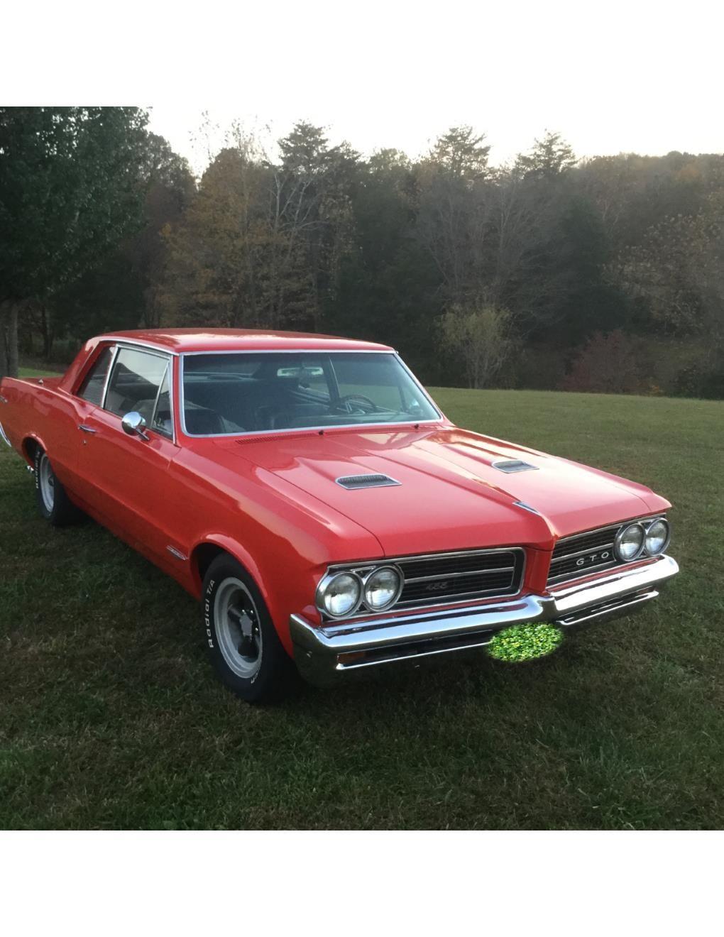 1964 Pontiac GTO - 1964 gto - Used - VIN 824P070803 - 8 cyl - 2WD - Manual - Sedan - Red - Lynchburg, VA 24515, United States