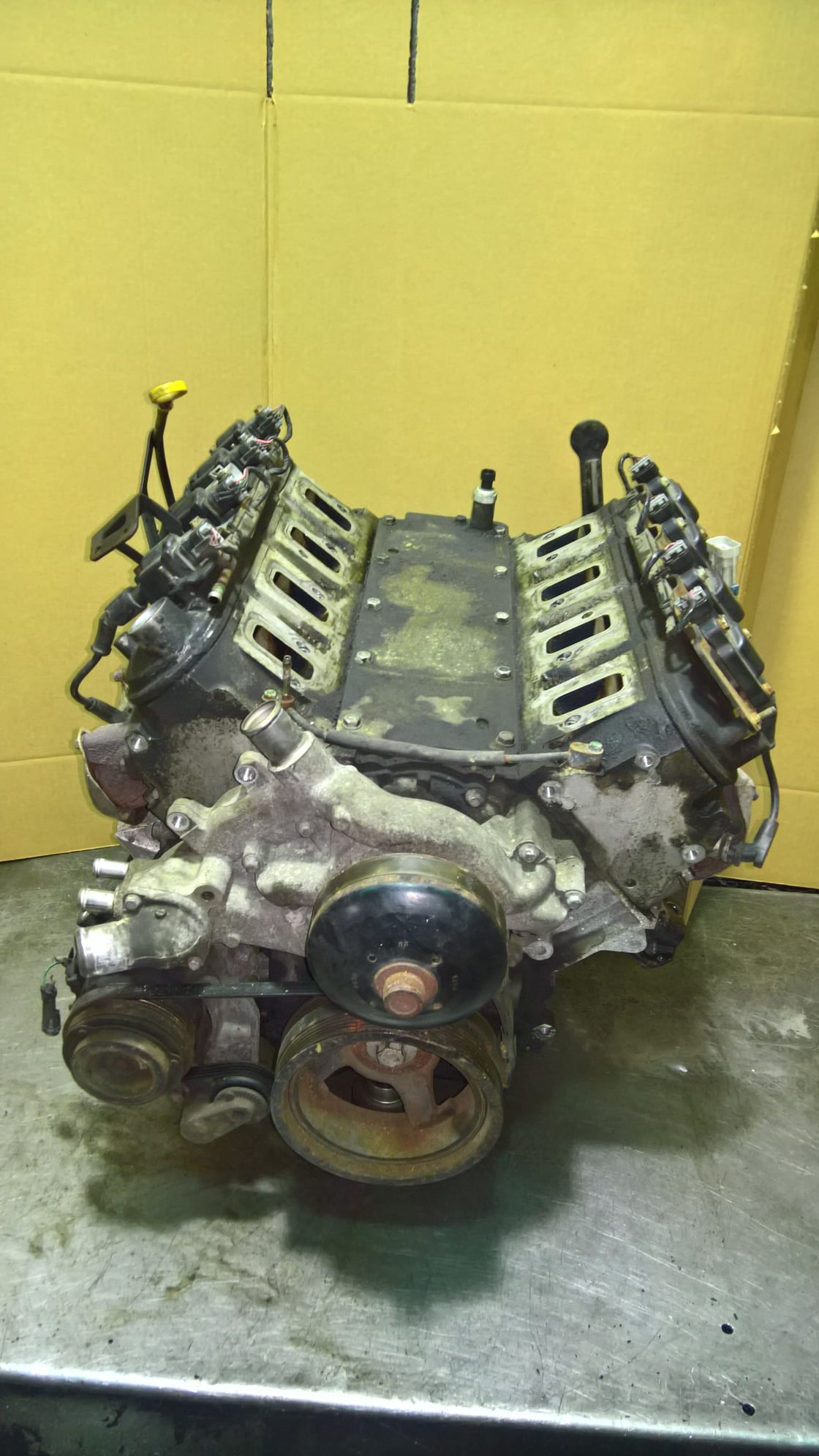 Engine - Complete - 6.2 ls3 / l92 long block *** good rebuildable core *** - Used - 0  All Models - Detroit, MI 48228, United States