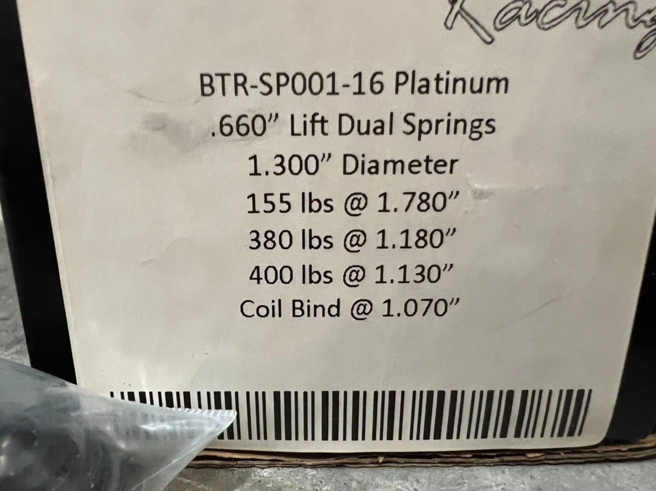 Engine - Internals - LS1 LS2 LS6 BTR Dual Platinum .660 springs and tool steel retainers - Used - 1997 to 2008 Chevrolet Corvette - Gainesville, VA 20155, United States