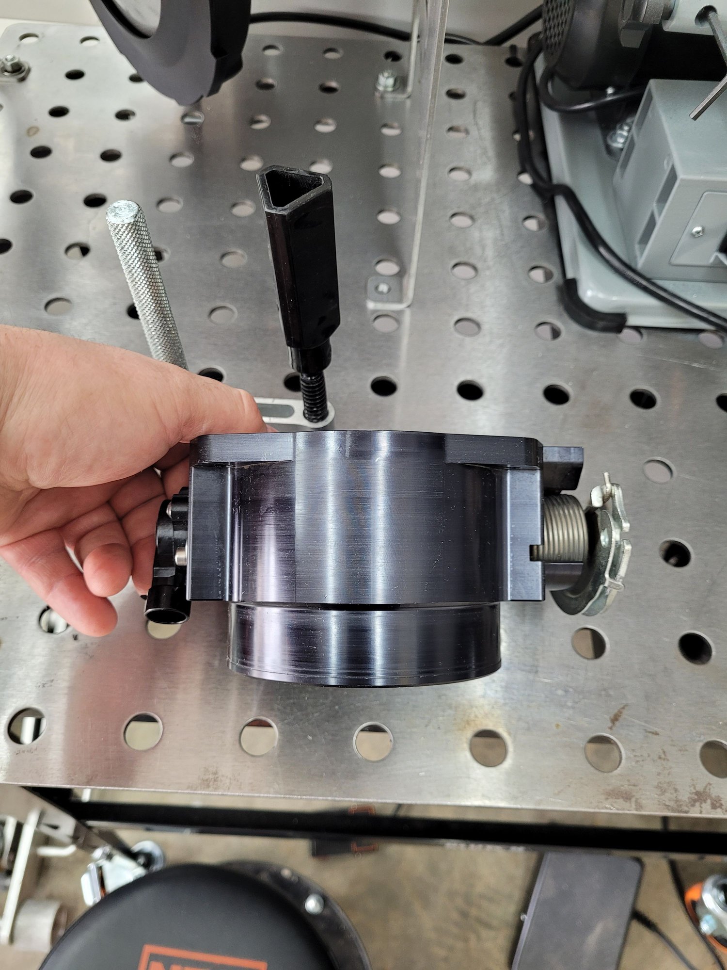 Engine - Intake/Fuel - holley 112-581 105mm TB (tapered) DBC - Used - 0  All Models - Cornelius, NC 28031, United States