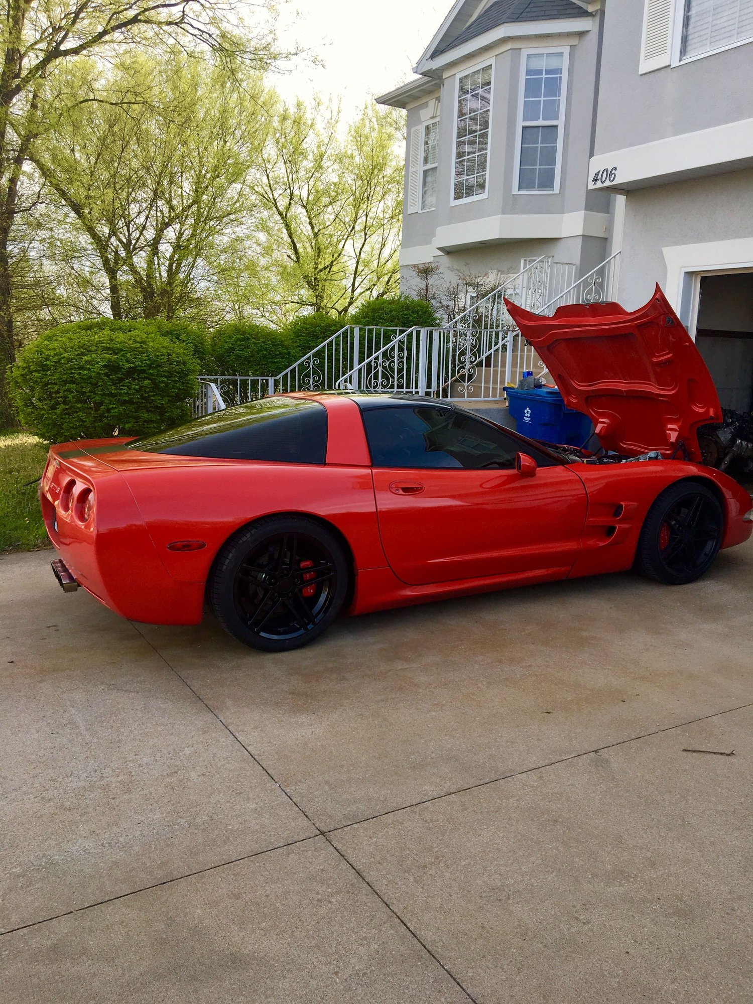 1998 Chevrolet Corvette - 98 vette built for big boost - Used - VIN 1g2466tf75585 - 8 cyl - 2WD - Automatic - Coupe - Red - Carl Junction, MO 64834, United States