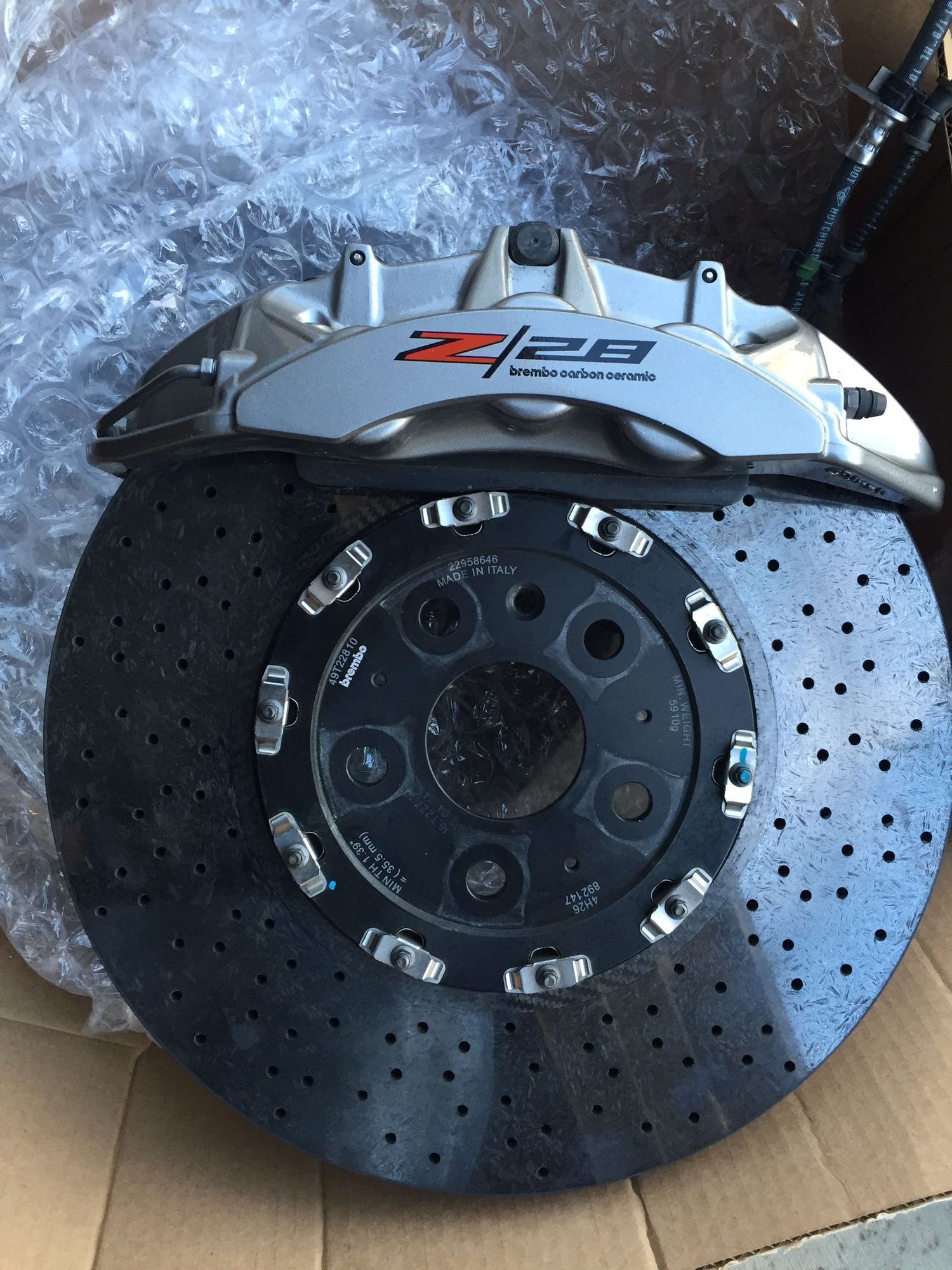 Brembo Carbon Ceramic Brake Package LS1TECH Camaro and Firebird