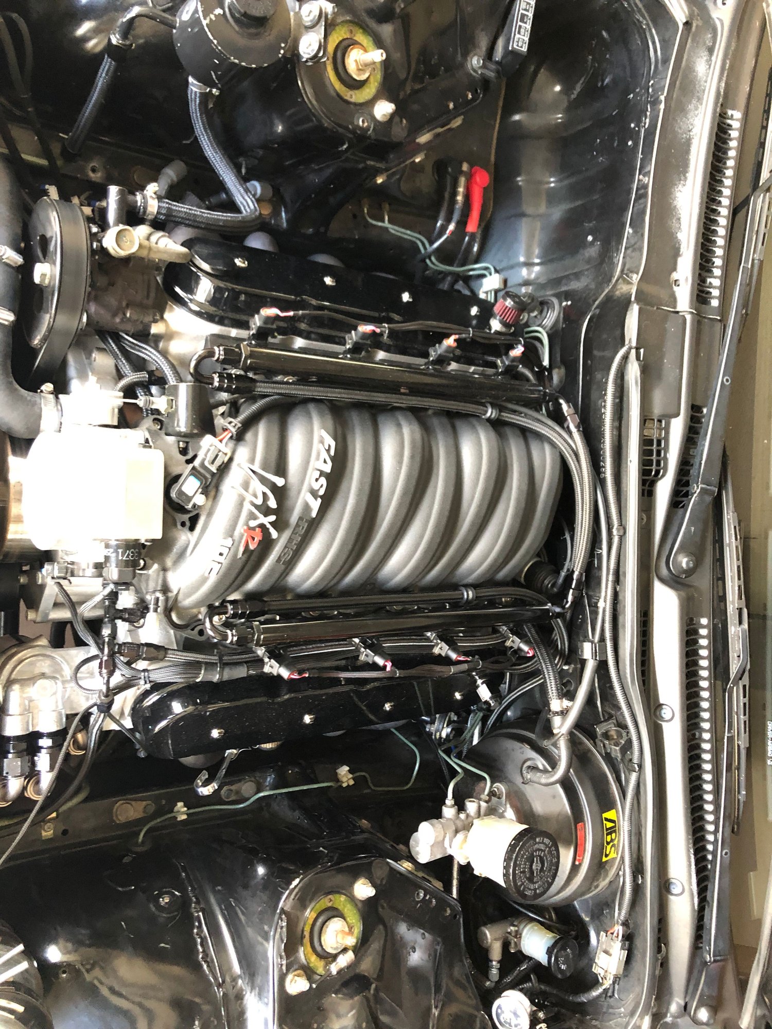 Motion Raceworks Gloss Black Valve Covers LS1TECH Camaro and