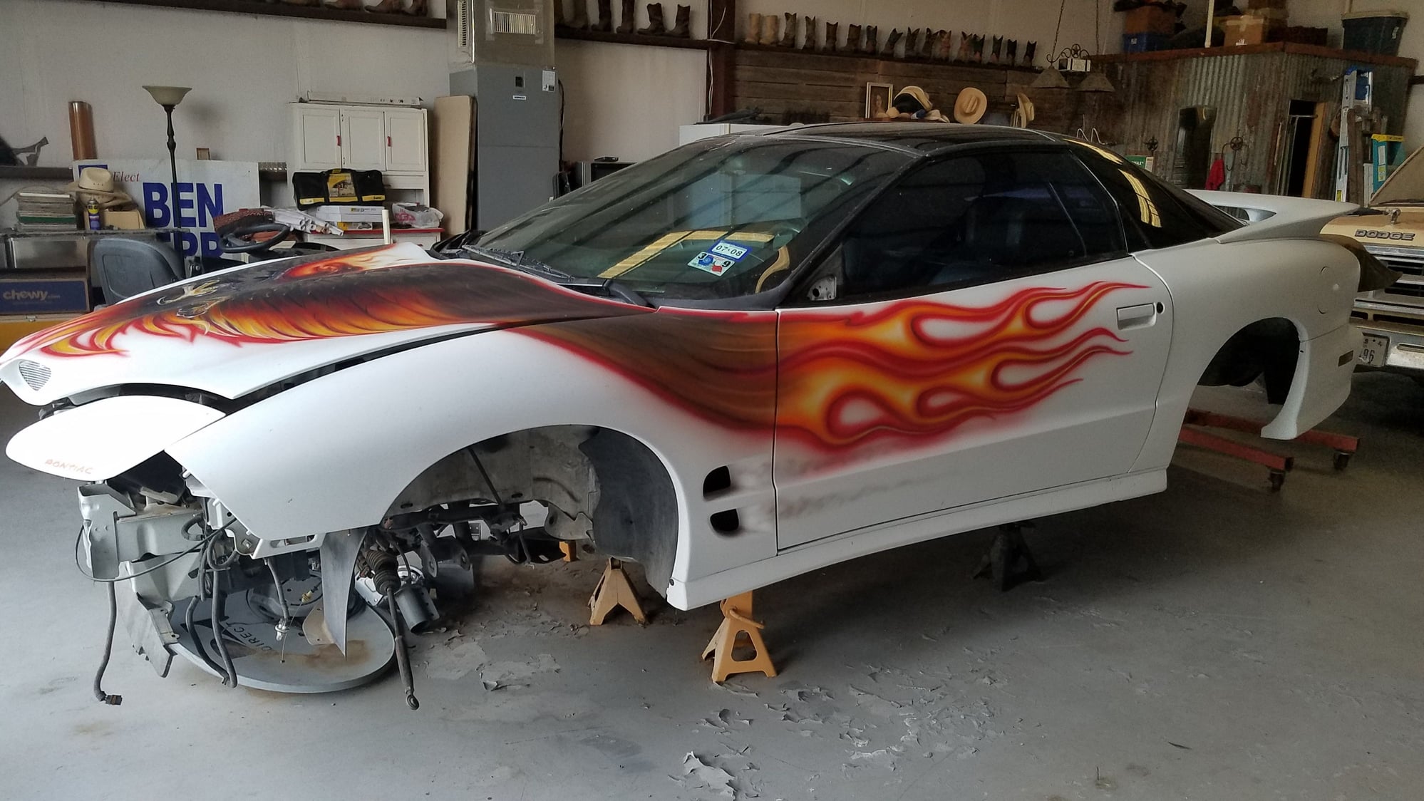 2001 Pontiac Firebird - 2001 WS.6 Trans-Am Roller - Used - VIN 2G2FV22G812112325 - 54,000 Miles - Other - 2WD - Automatic - White - Woodway, TX 76712, United States