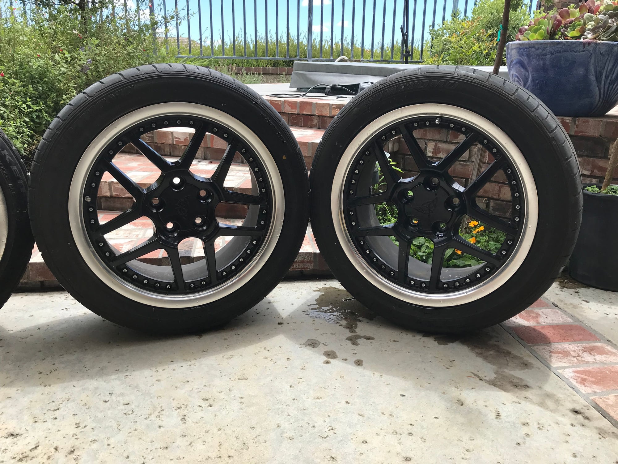  - C5 corvette 18" knock off wheels with tires- Mission Viejo ca - Mission Viejo, CA 92692, United States
