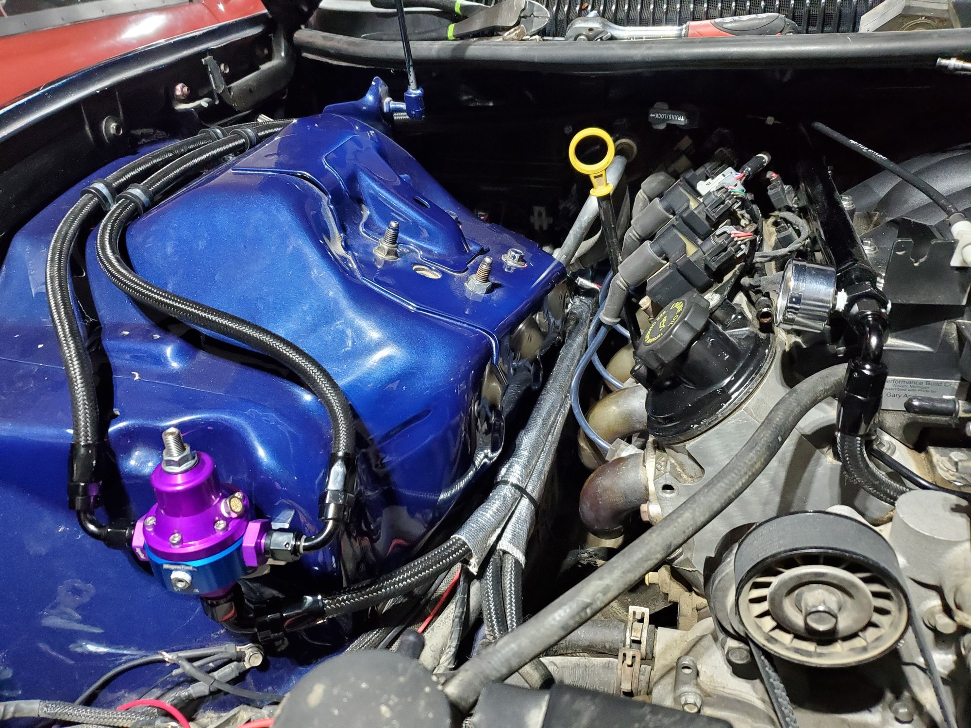 Help!! Fuel pressure will not hold steady/gauge bouncing rapidly