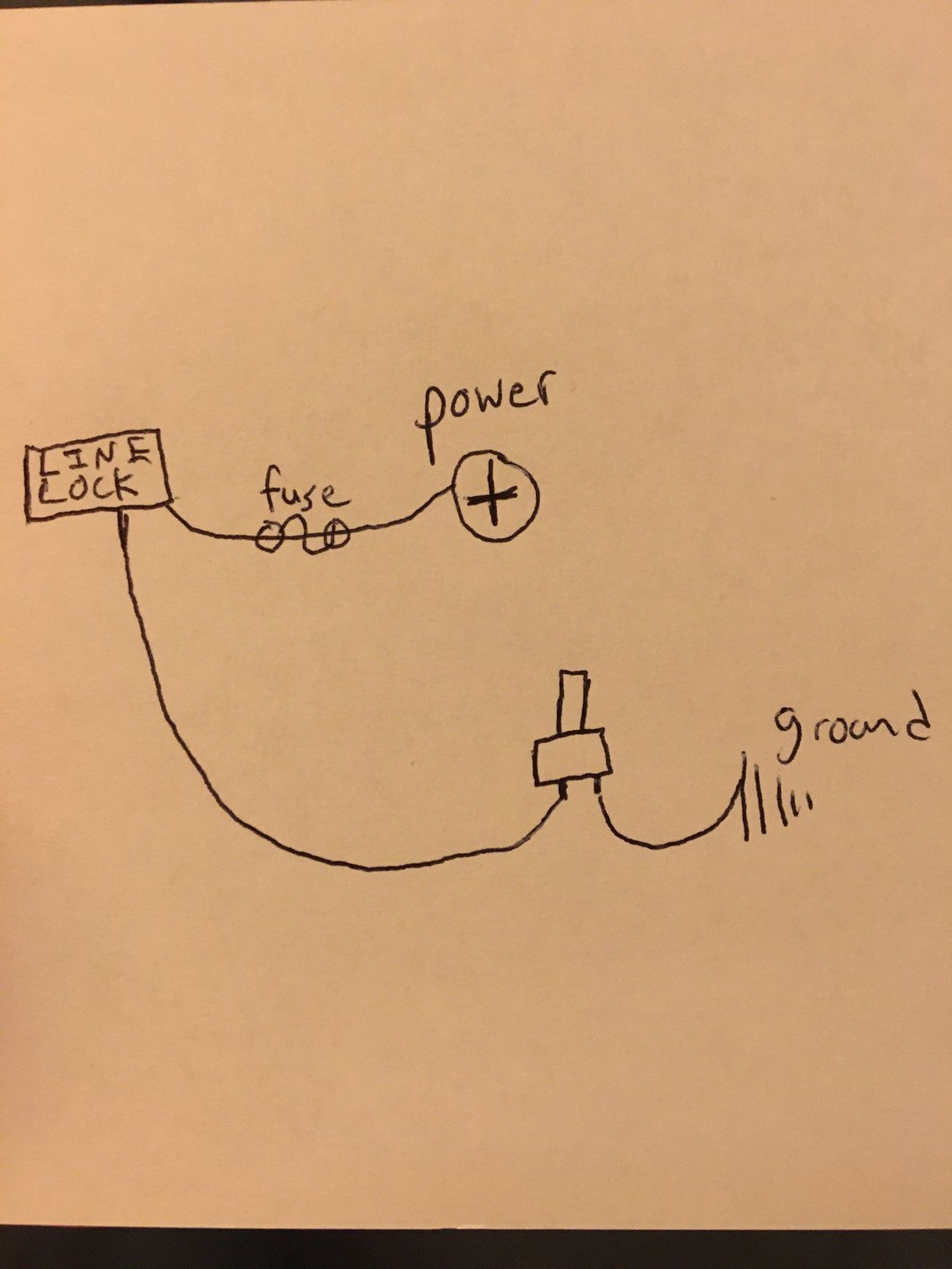 How Do I Wire A Lighted Toggle For My Line Lock