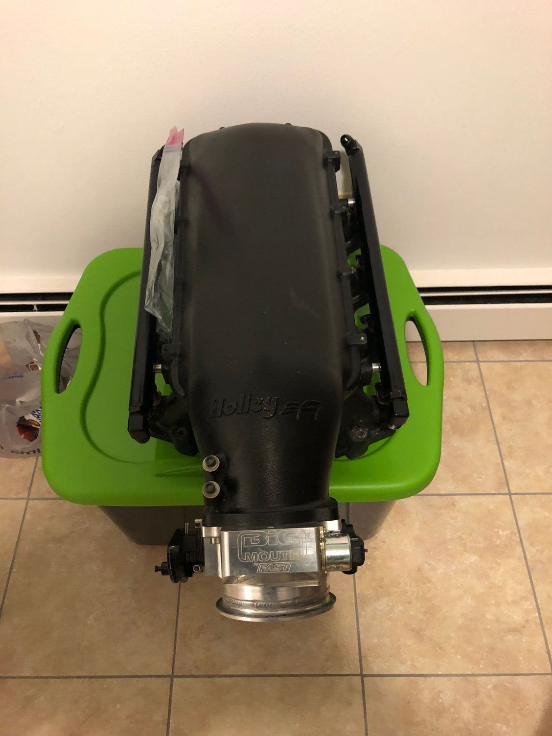  - Holley high ram EFI intake with 102 fast big mouth TB - Liverpool, NY 13088, United States