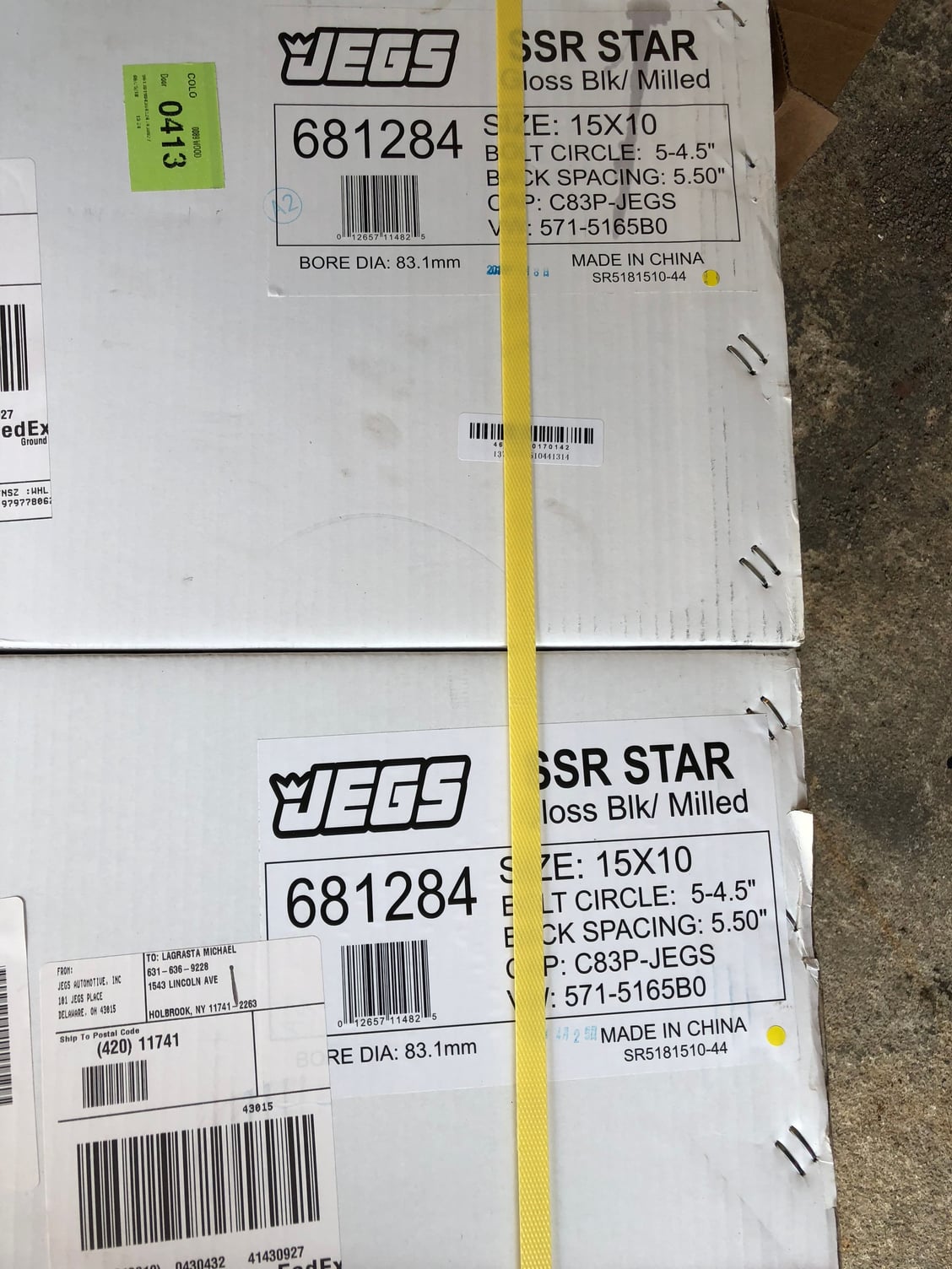  - Jegs SSR Star rear wheels Black BNIB - Islip Terrace, NY 11752, United States
