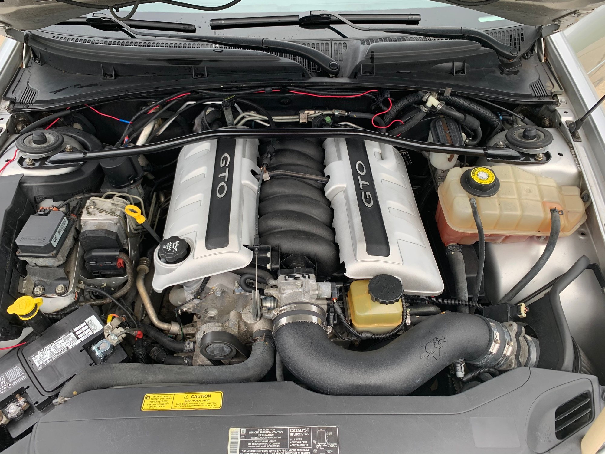 2004 Pontiac GTO - Built GTO - Used - VIN 00000000000000000 - 105 Miles - 8 cyl - 2WD - Automatic - Coupe - Silver - Ocala, FL 32610, United States