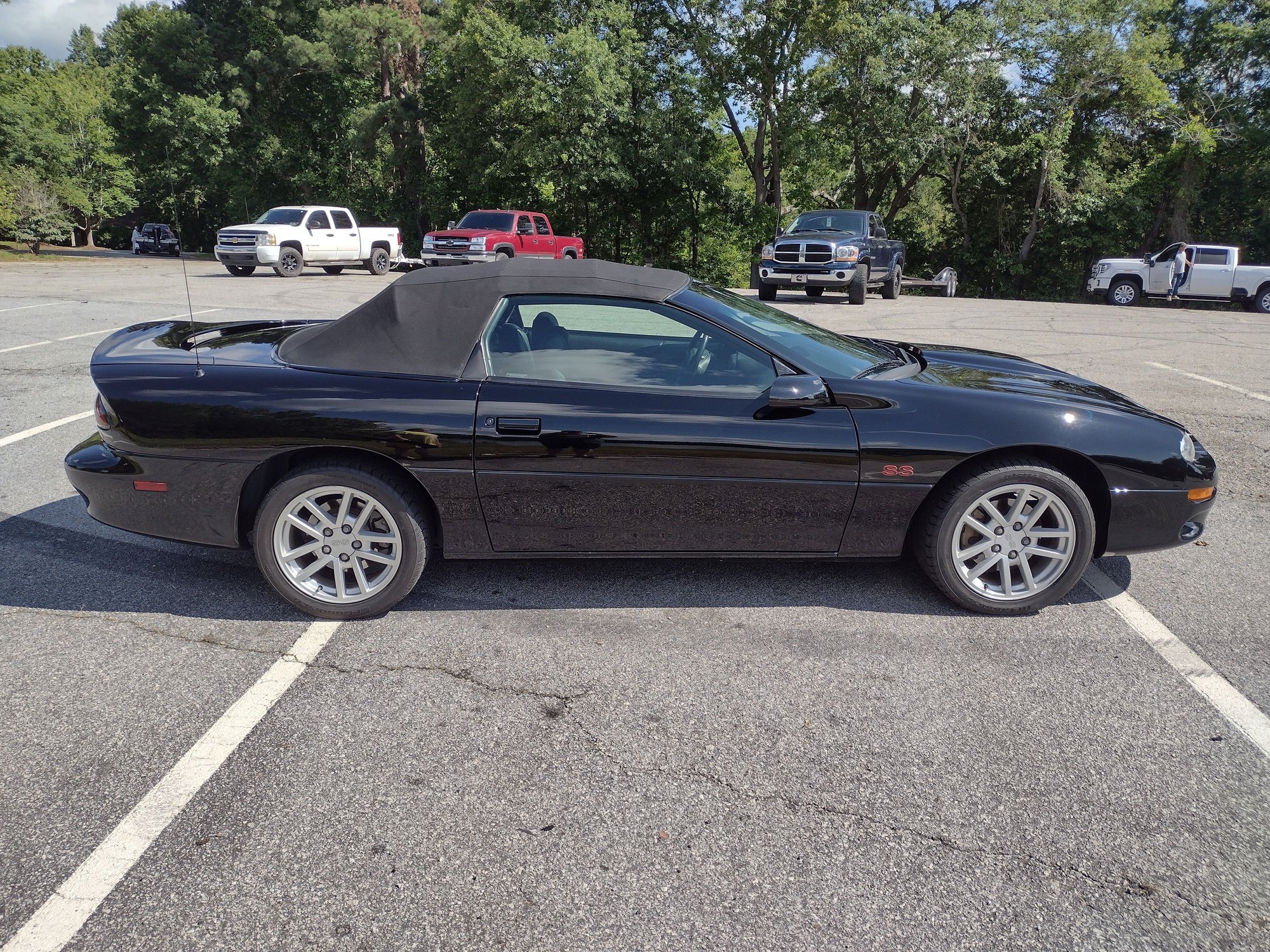 2000 Chevrolet Camaro - 2000 Camaro SS Convertible, LS1/T56, 53k miles - Used - VIN 2G1FP32G5Y2166261 - 53,200 Miles - 8 cyl - 2WD - Manual - Convertible - Black - Seneca, SC 29678, United States