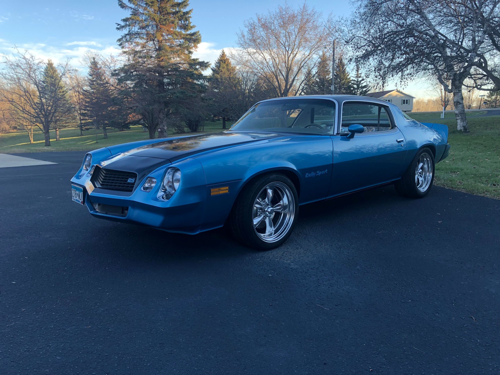 1980 Chevrolet Camaro - 1980 Camaro RS LS swap - Used - VIN 21235765335 - 4,000 Miles - 8 cyl - 2WD - Automatic - Coupe - Blue - Carlos, MN 56308, United States