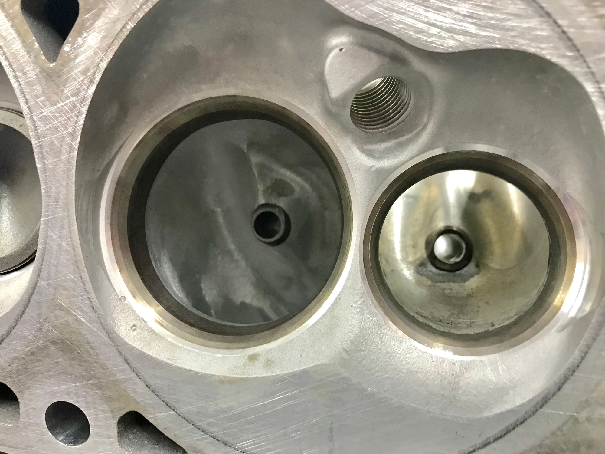 TEA CNC'd 821 LS3 heads/hollow stem valves LS1TECH Camaro and