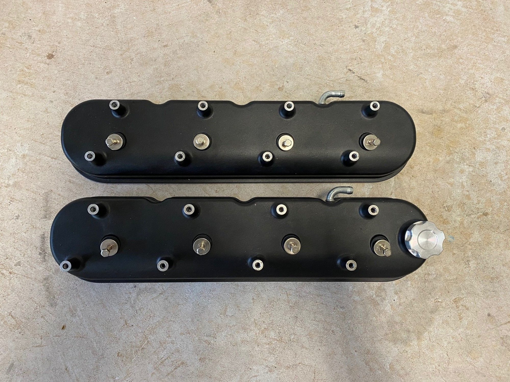 Engine - Electrical - Holley Tall Black valve covers, MSD Plug wires - New - 1993 to 2021 Any Make All Models - Austin, TX 78620, United States