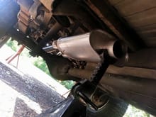 New 3" exhaust