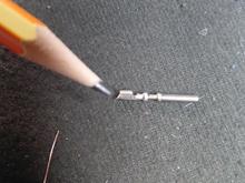 Haltech connector pin w/o crimp.