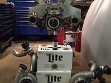 Boosted beer required for motor install.  lol