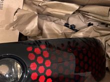 My old darkened taillight which I will fix and reinstall on my car.