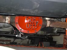 Ever get sick of people looking under the back of your car, well I got a message for them on my 10 bolt cover