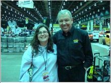 Barry Meguiar and me at Detroit 2009 Autorama; what a nice guy!