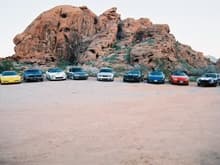 Car club cruise Valley of Fire