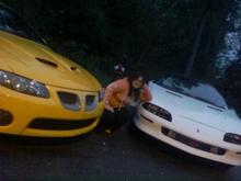 Me with the GTO and the Z.