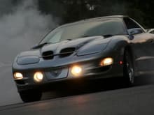 Fbody Gathering 06'. Doing a burnout in front of GMMG