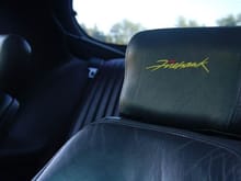 July 2008 embroidered headrests