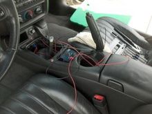 Wiring up the switch panel and 12 volt source to the fuse panel via a tap-a-circuit (used the gauges fuse)