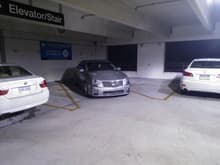 hospital parking garage