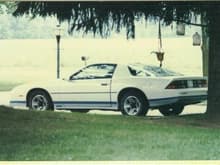 82 Z28 ordered and bought new in Dec. 81. White with blue custon cloth int. 305 Crossfire. T-Tops.
