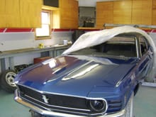 wifes 70 mustang, almost ready.