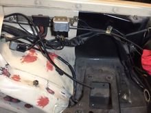 Shape of wiring/engine bay before