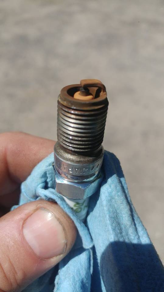 she loves nitrous !!!!! spark plug pics LS1TECH Camaro and Firebird