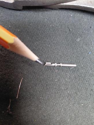 Haltech connector pin w/o crimp.