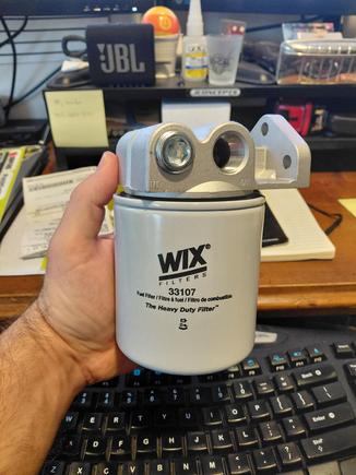 Wix 10-Micron Spin-On filter.